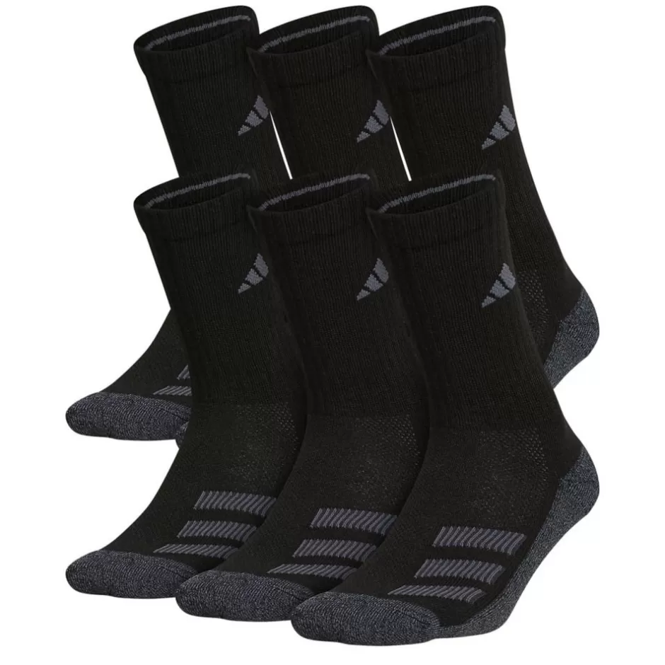 Boys Cushioned Crew Socks 6 Pairs>ADIDAS New