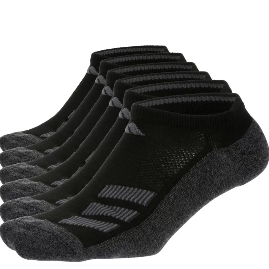 Boys Cushioned No Show Socks 6 Pairs>ADIDAS Outlet