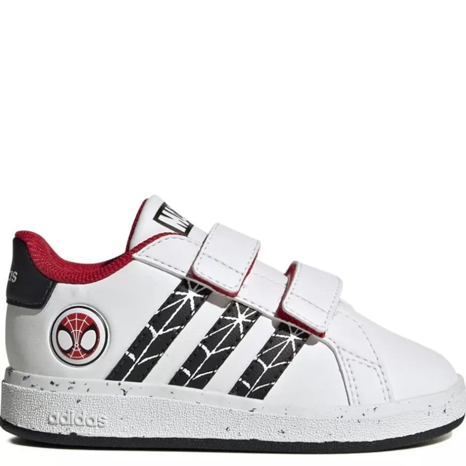 Boys Infant Grand Court 2.0 Spiderman Sneaker>ADIDAS New