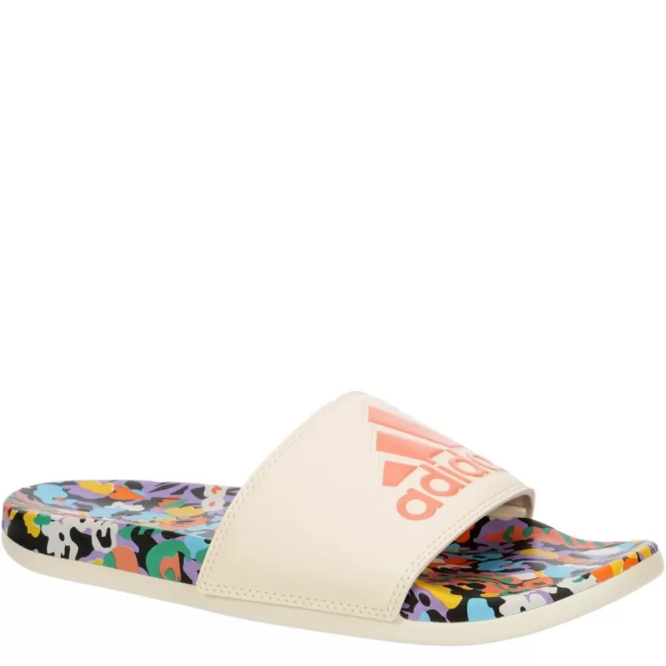 Womens Adilette Comfort Slide Sandal>ADIDAS New