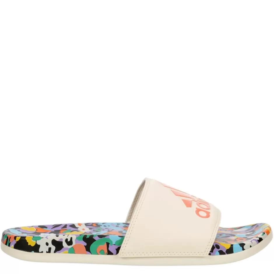 Womens Adilette Comfort Slide Sandal>ADIDAS New