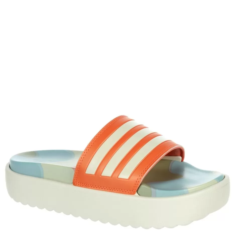 Womens Adilette Platform Slide Sandal>ADIDAS Cheap