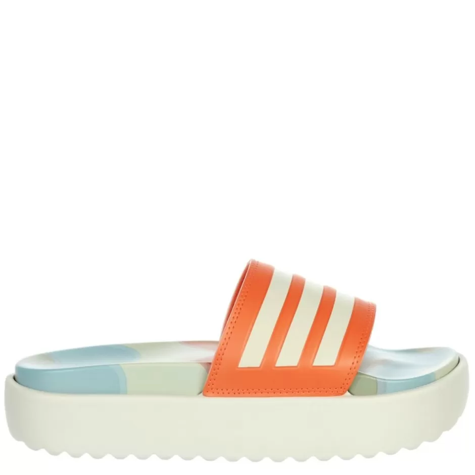 Womens Adilette Platform Slide Sandal>ADIDAS Cheap