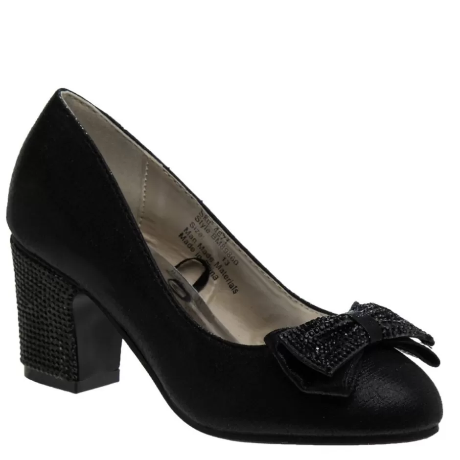 Girls Little-Big Kid O-Bm89860Nblk Dress Pump>BADGLEY MISCHKA Outlet