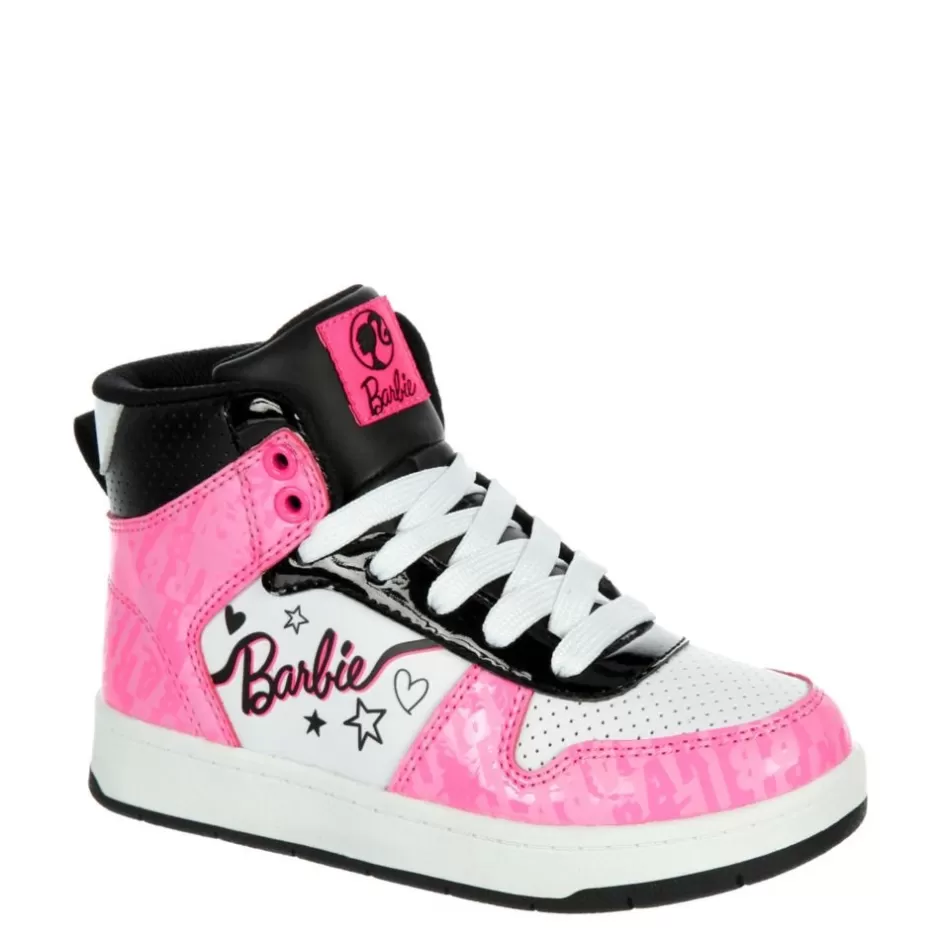 Girls Little Kid Hi Top Sneaker>BARBIE Online