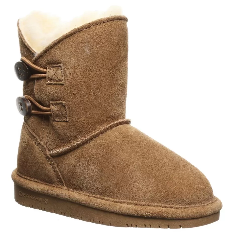 Girls Toddler-Little Kid Rosaline Fur Boot>BEARPAW New