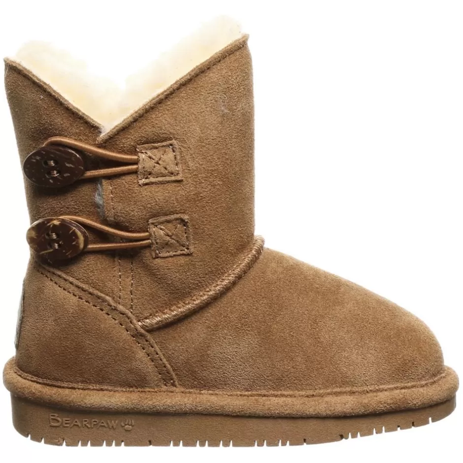 Girls Toddler-Little Kid Rosaline Fur Boot>BEARPAW New