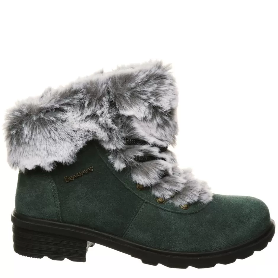 Womens Serenity Lace Up Fur Boot>BEARPAW Sale