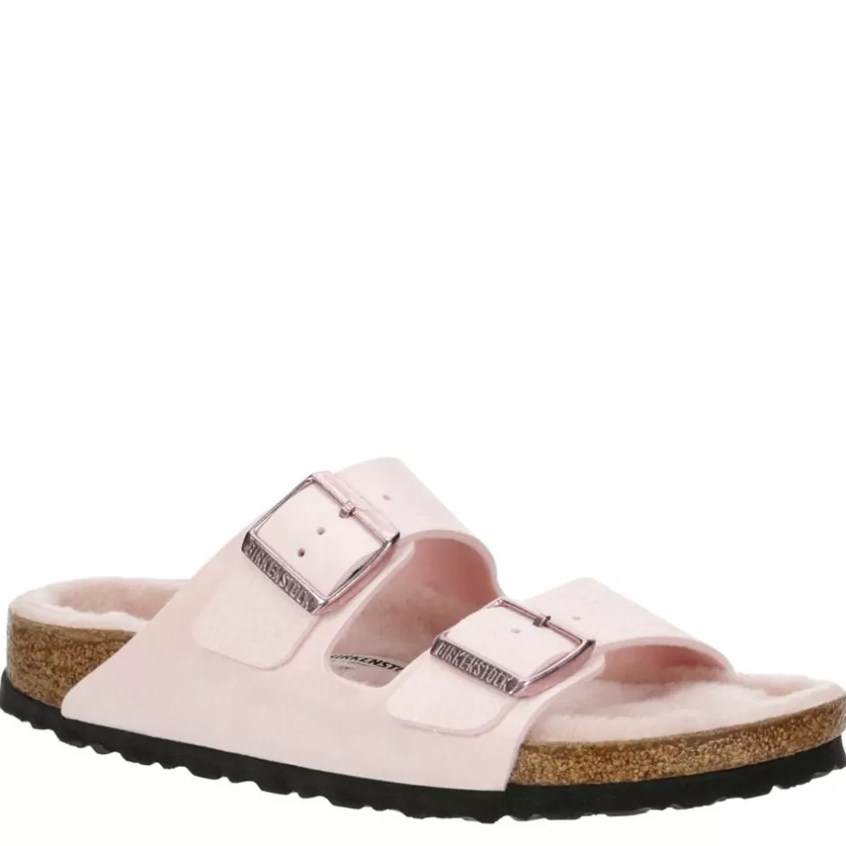 Womens Arizona Desert Dust Shearling Footbed Al>BIRKENSTOCK Hot