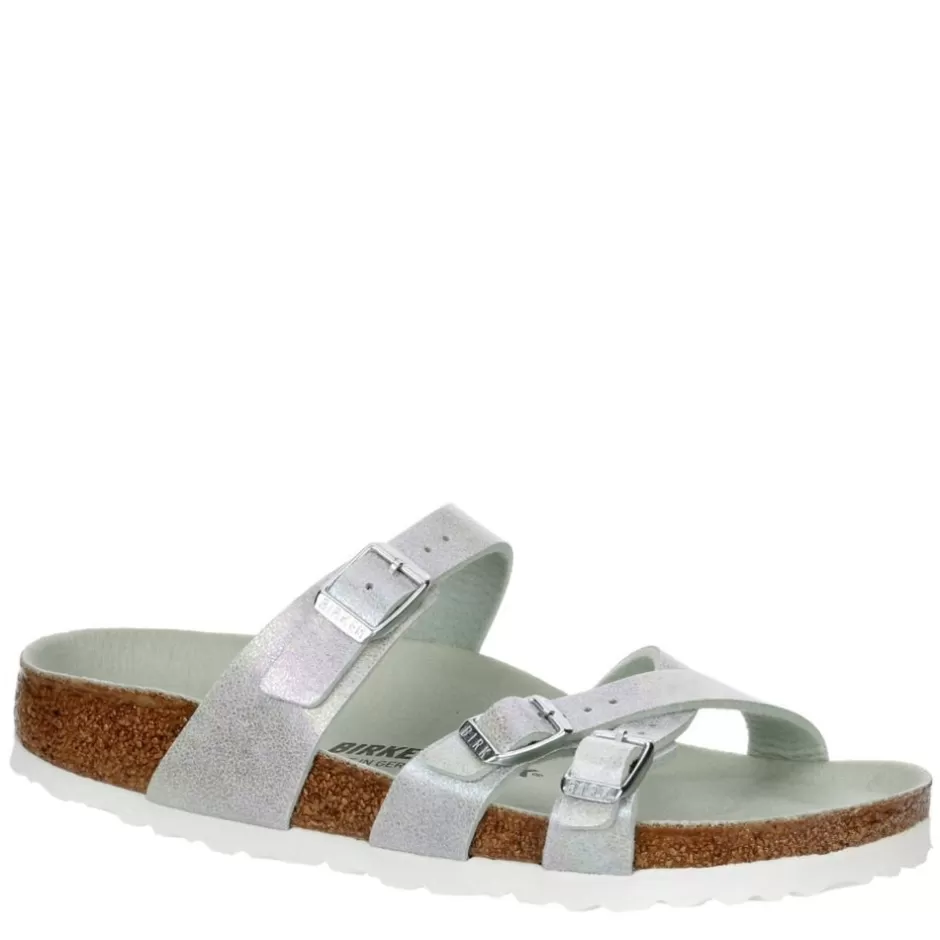 Womens Franca Vegan Footbed Sandal>BIRKENSTOCK Discount