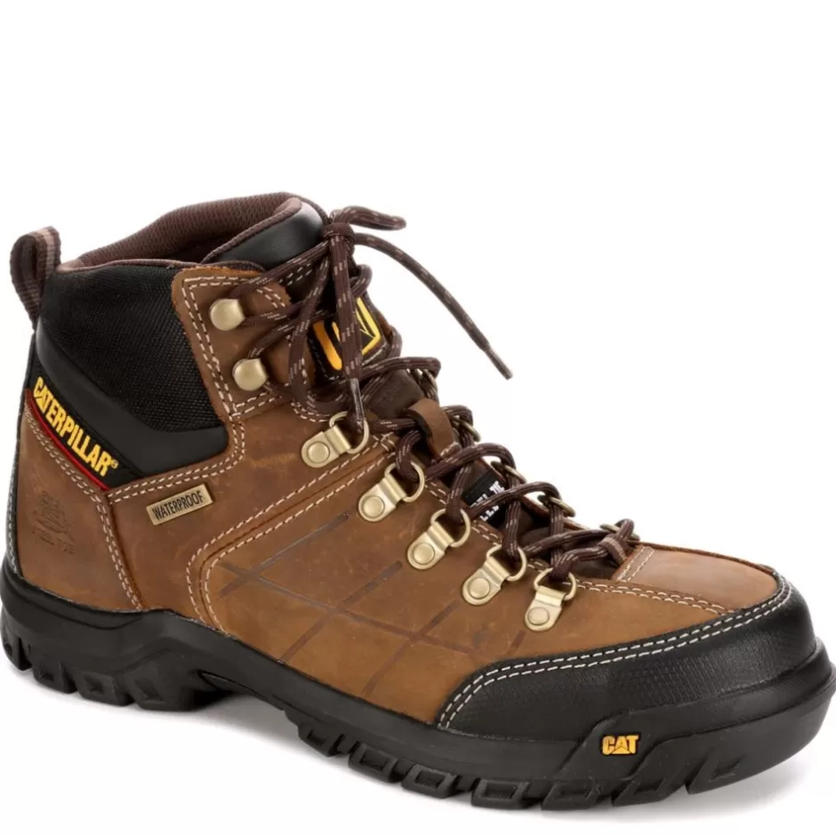 Mens Threshold Waterproof Steel Toe Work Boot>CATERPILLAR Hot