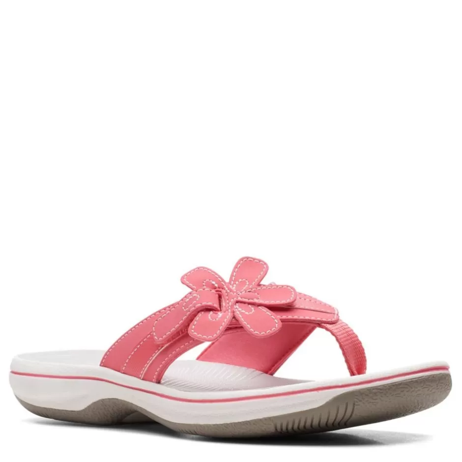 Womens Brinkley Flora Flip Flop Sandal>CLARKS Store