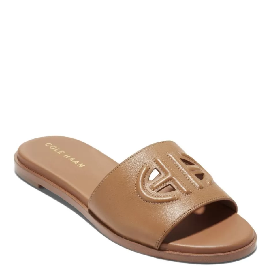 Womens Flynn Logog Slide Sandal>COLE HAAN Store