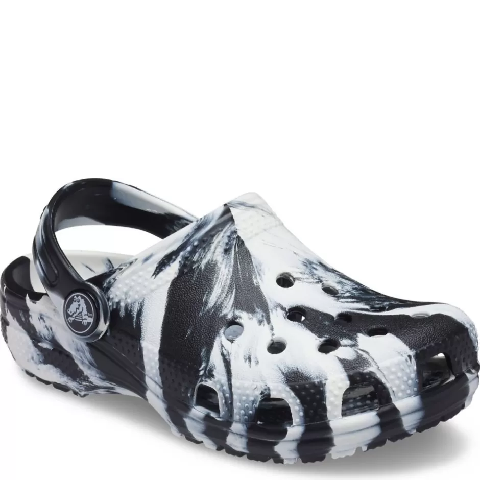 Boys Little-Big Kid Classic Marble Clog>CROCS Online