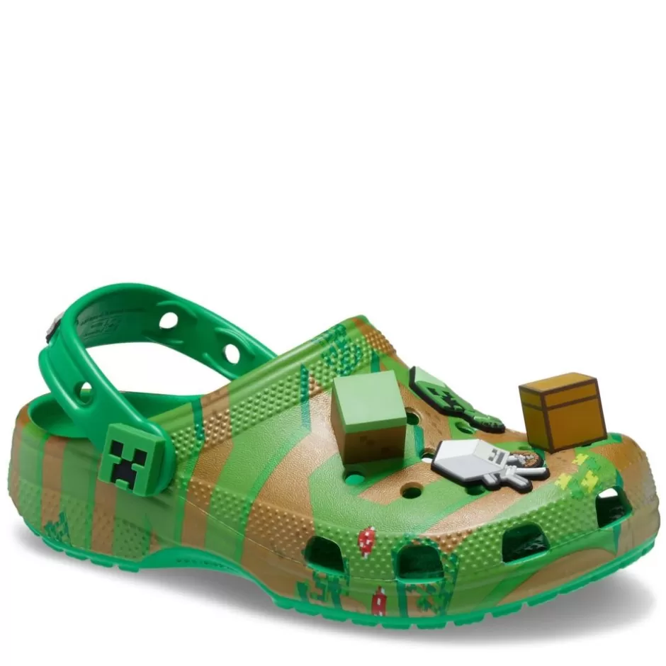 Boys Little-Big Kid Minecraft Classic Clog>CROCS Flash Sale