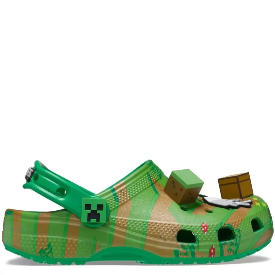 Boys Little-Big Kid Minecraft Classic Clog>CROCS Flash Sale