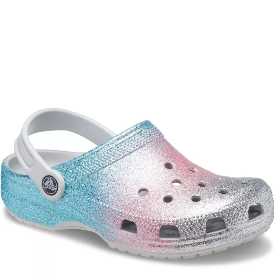 Girls Little-Big Kid Classic Glitter Clog>CROCS Sale