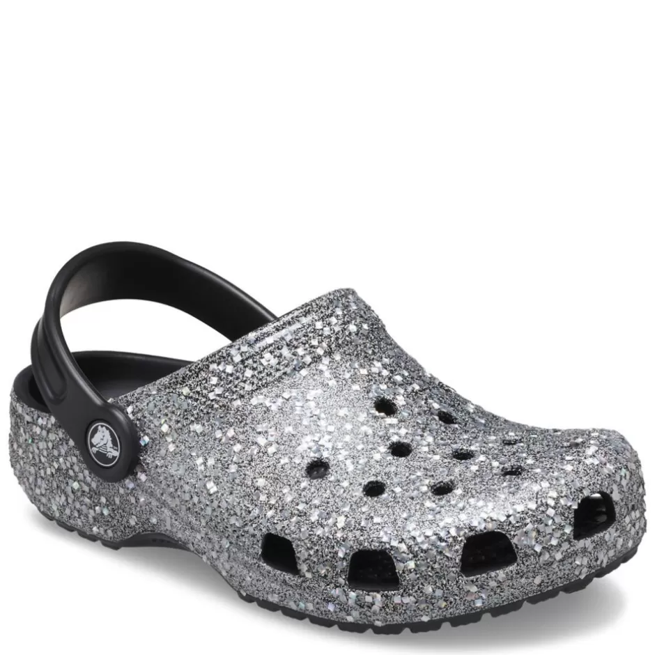 Girls Little-Big Kid Classic Glitter Clog>CROCS Shop