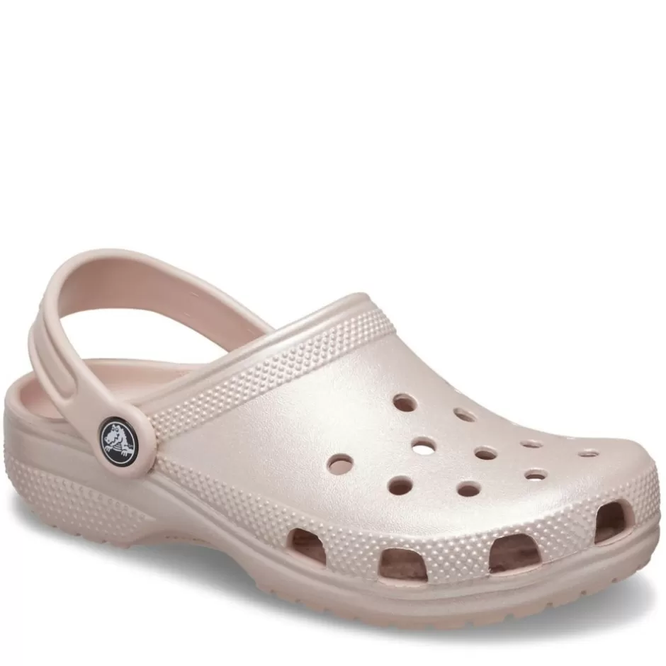 Girls Little-Big Kid Classic Glitter Clog>CROCS Outlet