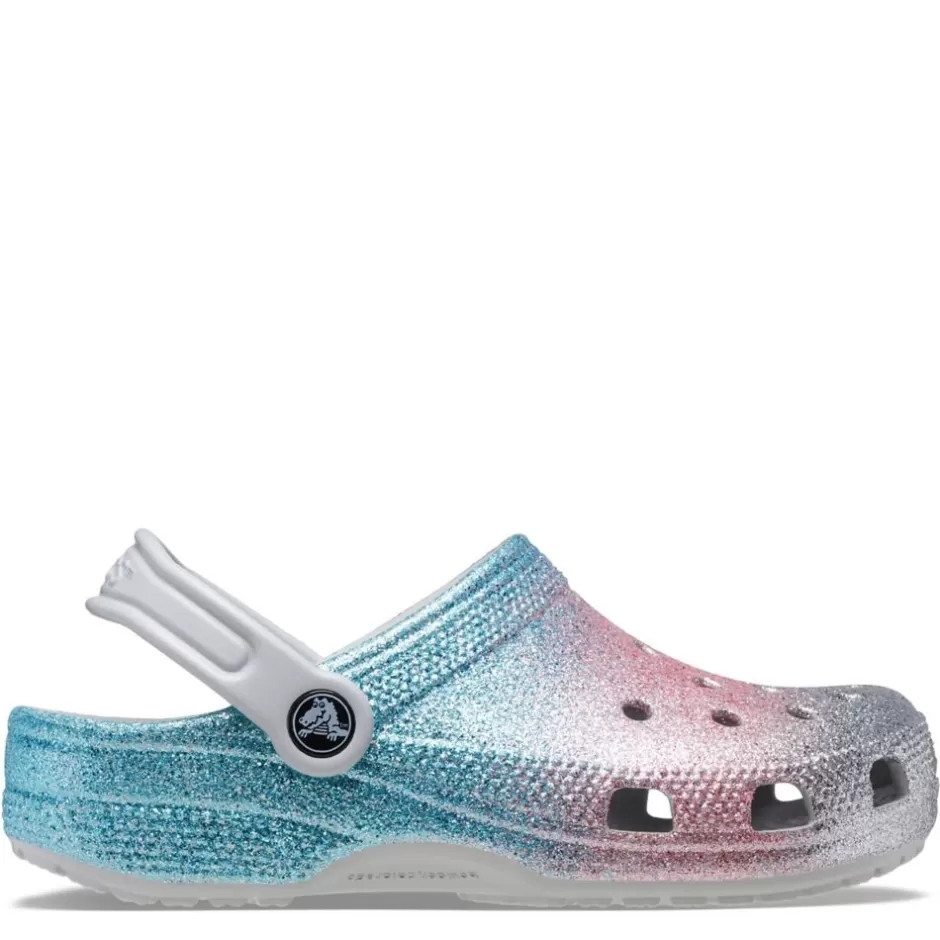 Girls Little-Big Kid Classic Glitter Clog>CROCS Sale