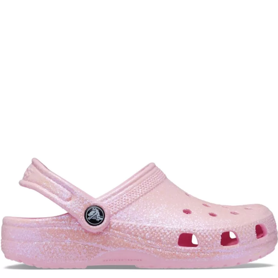 Girls Little-Big Kid Classic Glitter Clog>CROCS Cheap