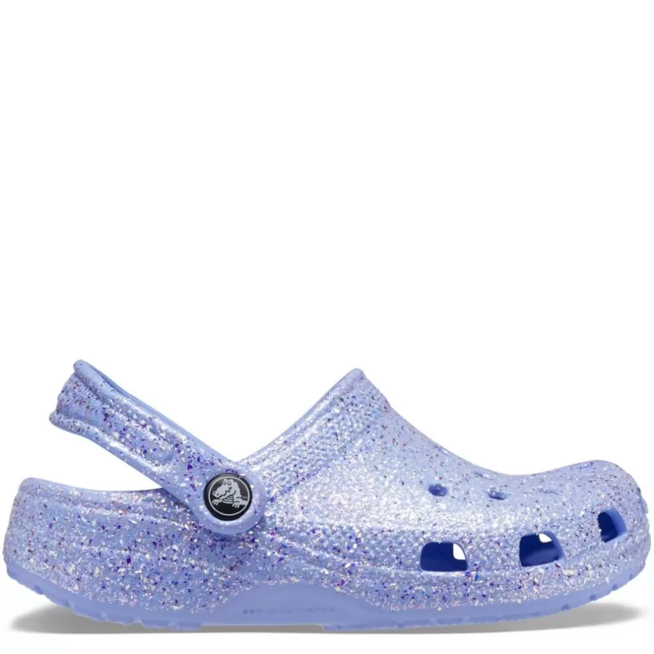 Girls Little-Big Kid Classic Glitter Clog>CROCS Fashion