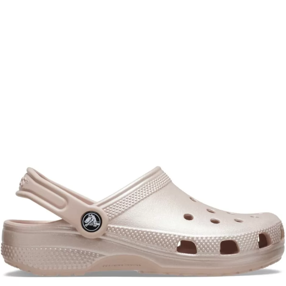 Girls Little-Big Kid Classic Glitter Clog>CROCS Outlet