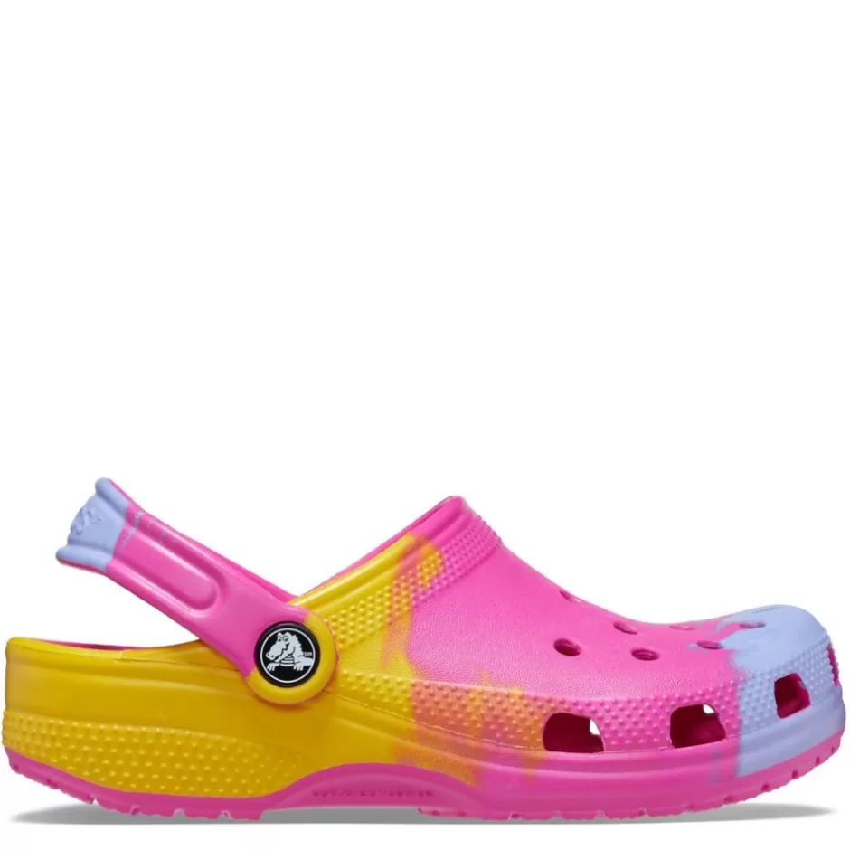 Girls Little-Big Kid Classic Print Clog>CROCS Store