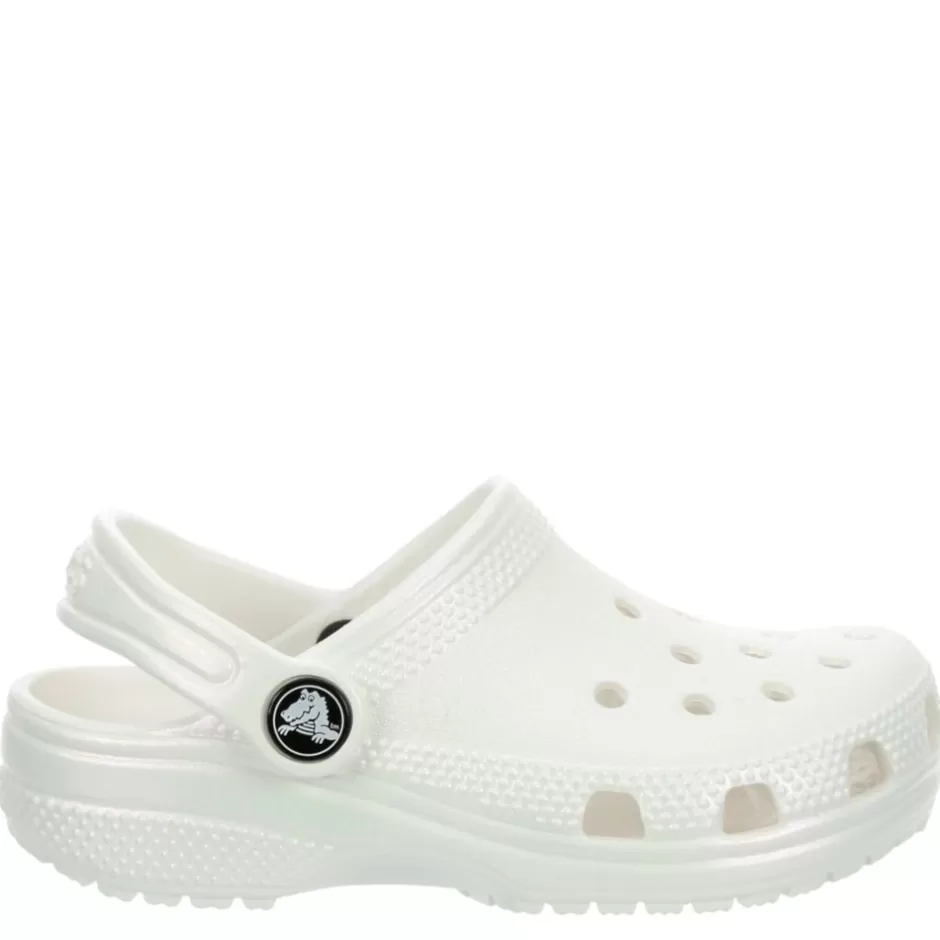 Girls Toddler Classic Glitter Clog>CROCS Shop