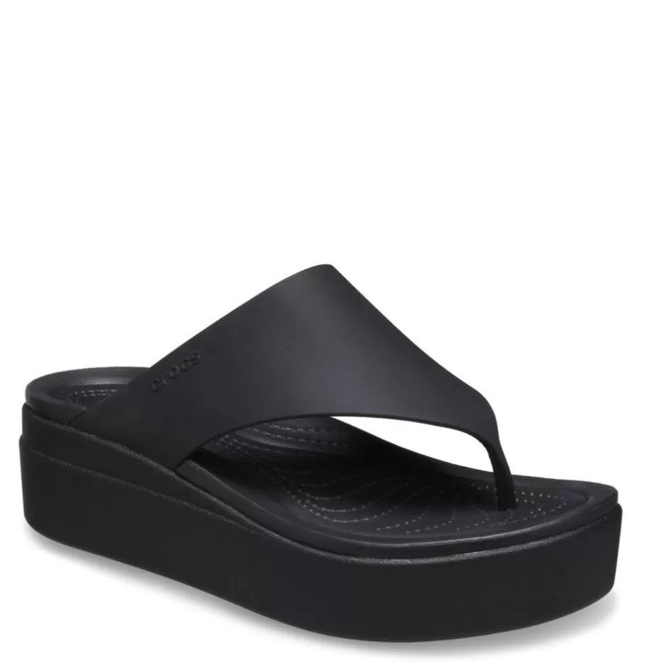 Womens Brooklyn Flip Flop Sandal>CROCS Cheap