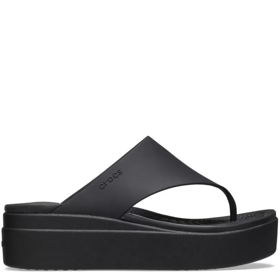 Womens Brooklyn Flip Flop Sandal>CROCS Cheap