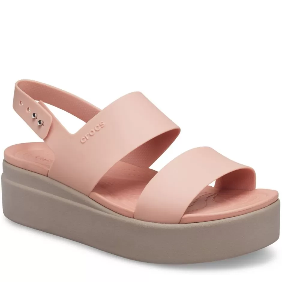 Womens Brooklyn Platform Wedge Sandal>CROCS Flash Sale