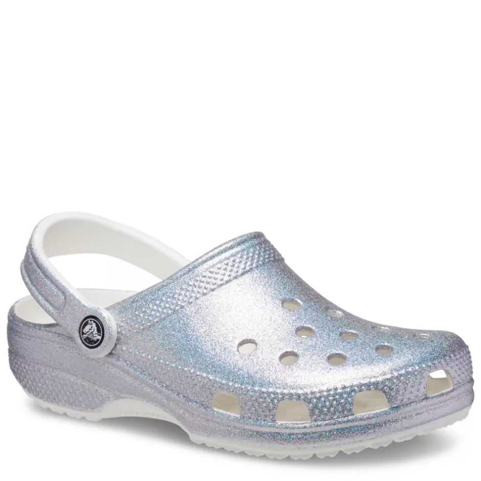 Womens Classic Glitter Clog>CROCS Cheap