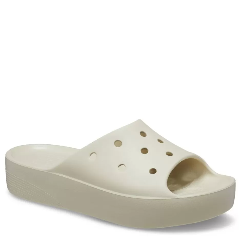 Womens Classic Platform Slide Sandal>CROCS Store