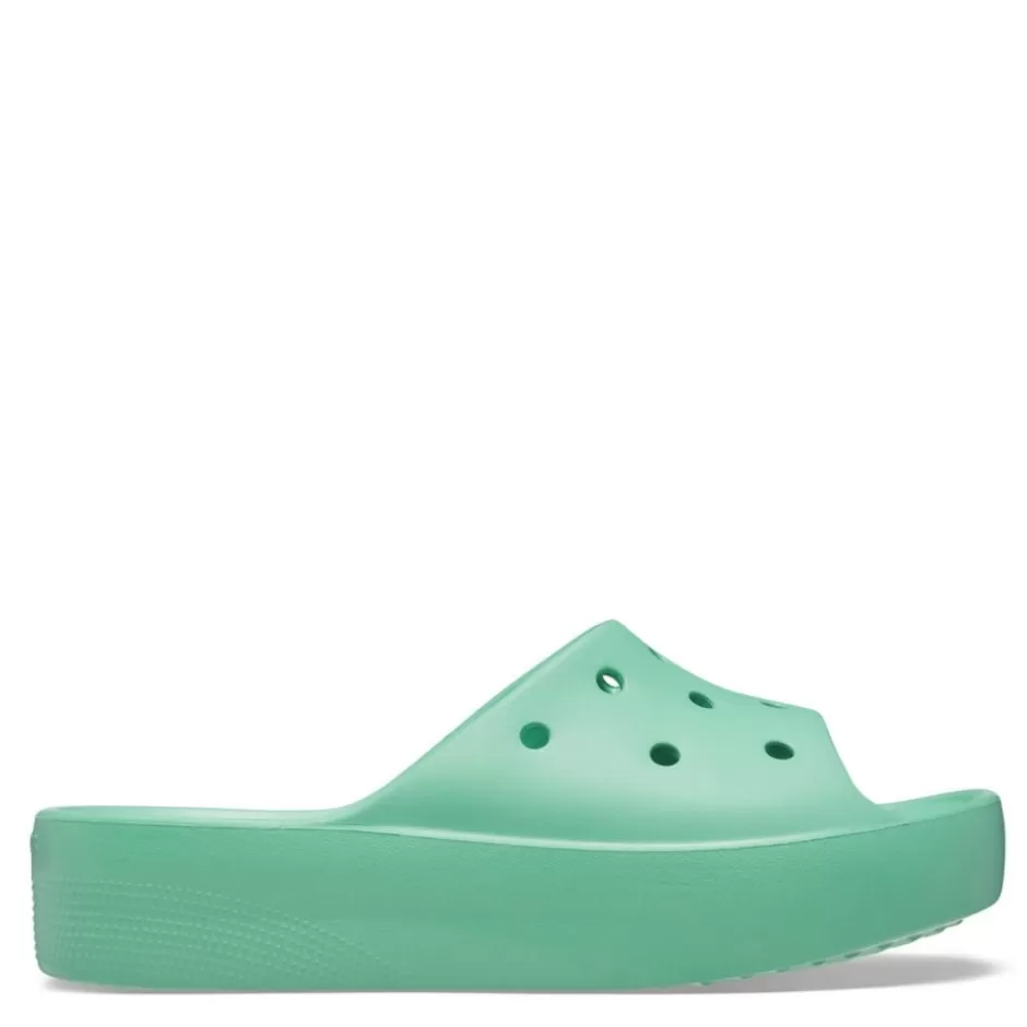 Womens Classic Platform Slide Sandal>CROCS Outlet