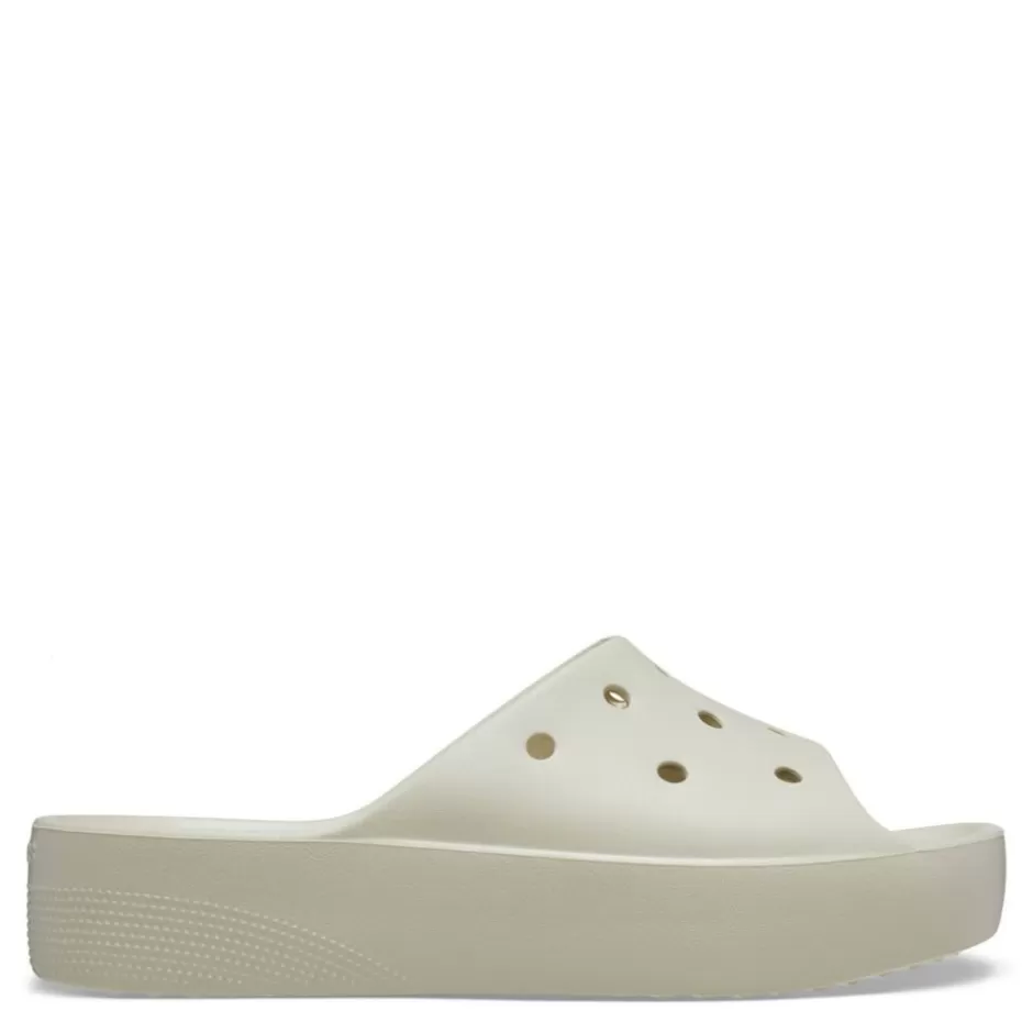 Womens Classic Platform Slide Sandal>CROCS Store