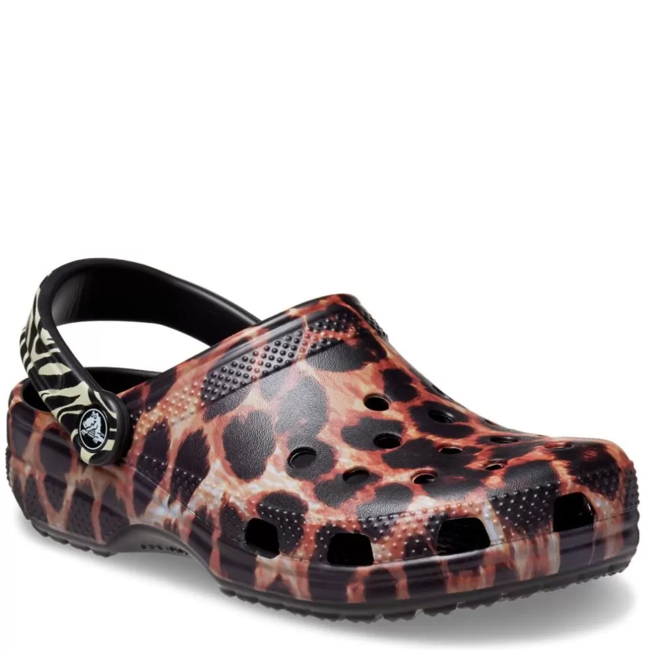 Womens Classic Prints Clog>CROCS Clearance