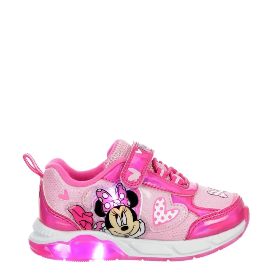 Girls Toddler-Little Kid Minnie Mouse Light Up Sneaker>DISNEY Cheap