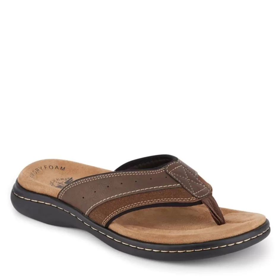 Mens Laguna Flip Flop Sandal>DOCKERS Outlet