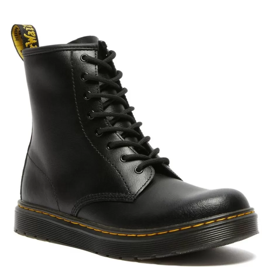 Boys Big Kid Zavala Combat Boot>DR.MARTENS Discount