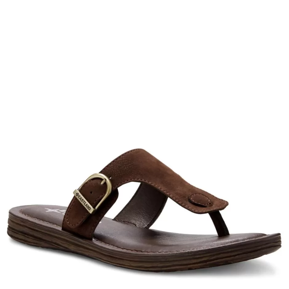 Womens Emilia Flip Flop Sandal Flat Sandal>EASTLAND Store