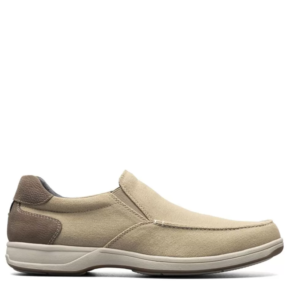 Mens Lakeside Canvas Moc Toe Slip On>FLORSHEIM Best