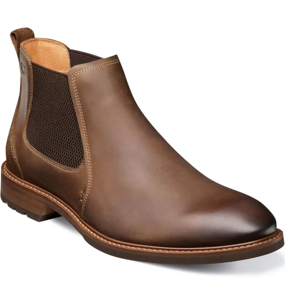 Mens Lodge Plain Toe Chelsea Boot>FLORSHEIM Clearance