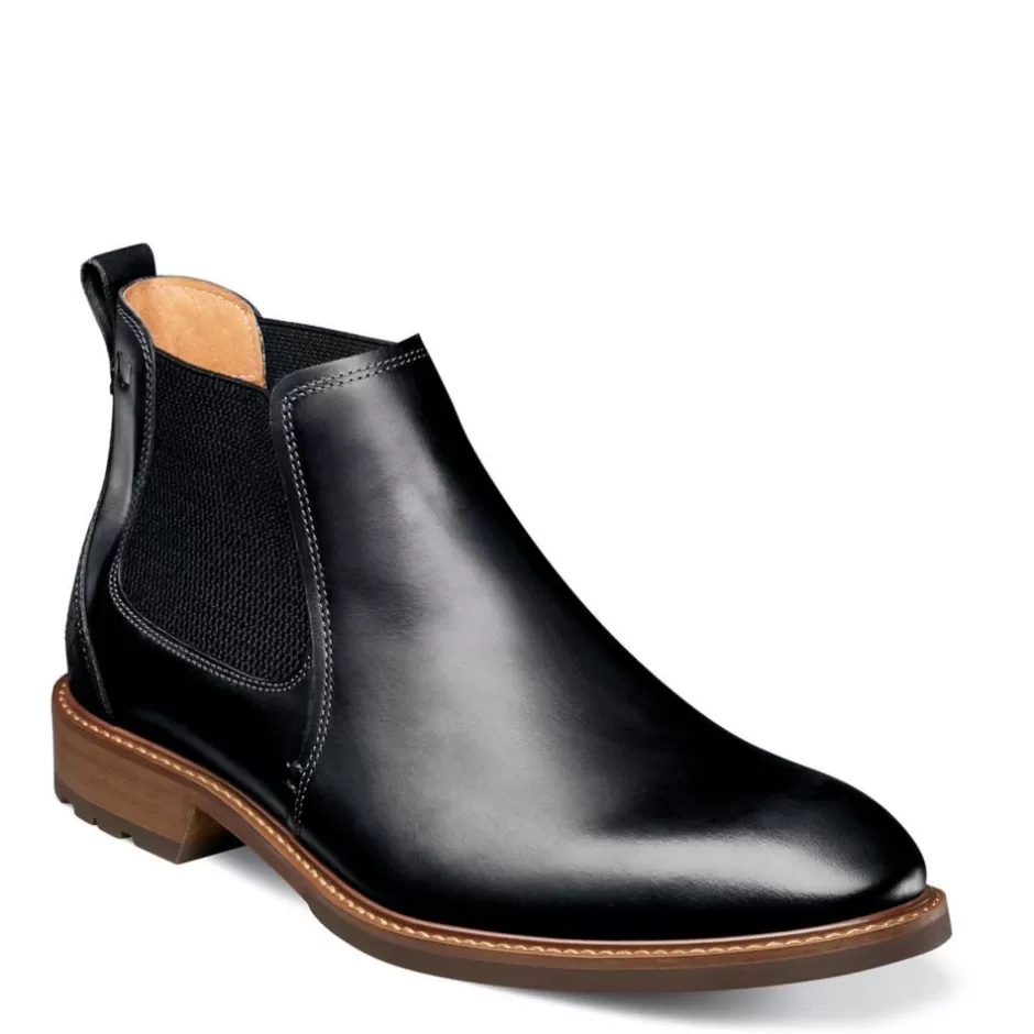 Mens Lodge Plain Toe Chelsea Boot>FLORSHEIM Outlet