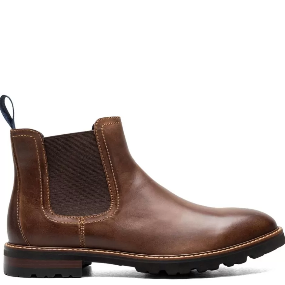 Mens Renegade Plain Toe Chelsea Boot>FLORSHEIM Shop