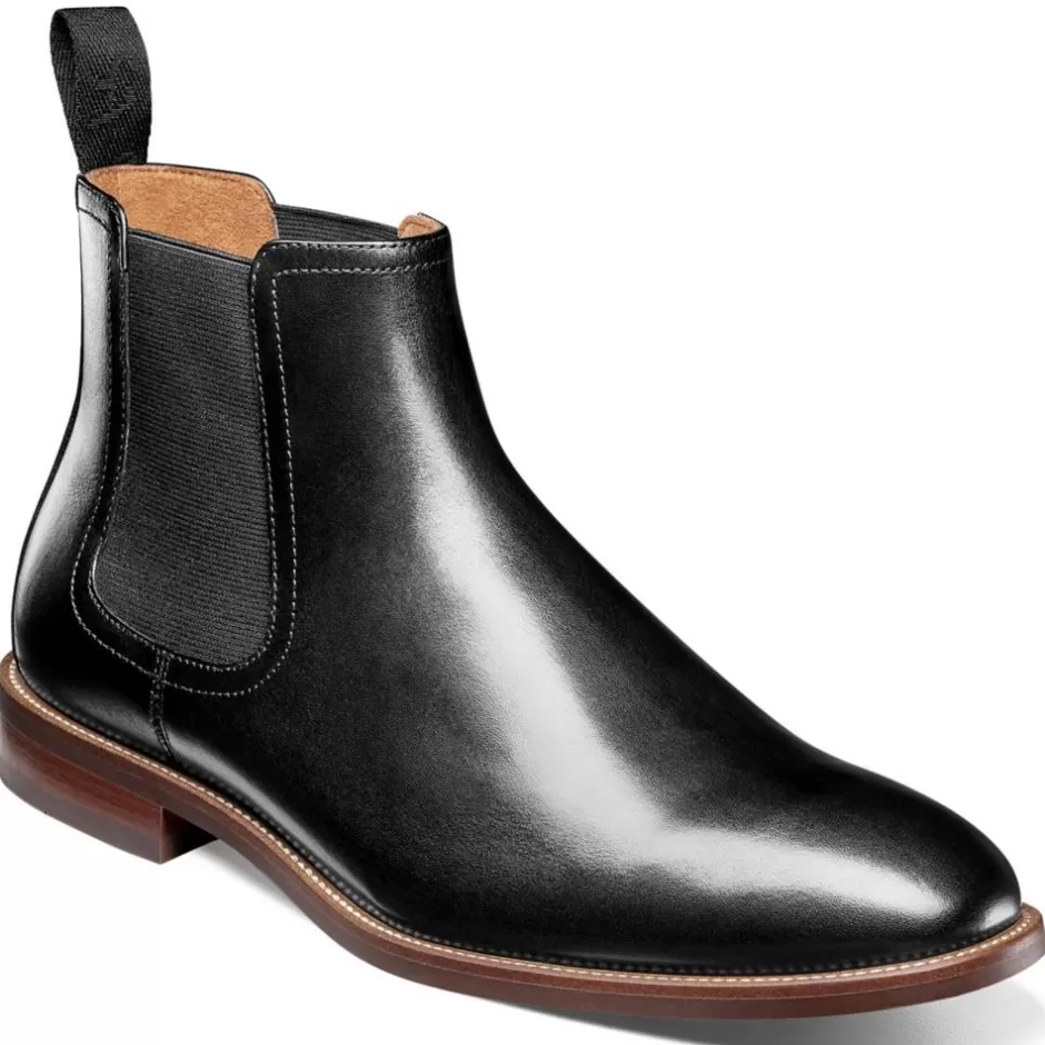 Mens Rucci Plain Toe Chelsea Boot>FLORSHEIM Sale