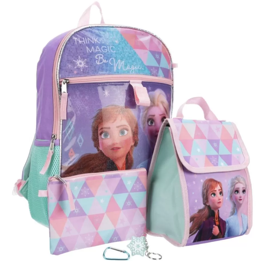 Girls 5 Piece Backpack Set>FROZEN Cheap