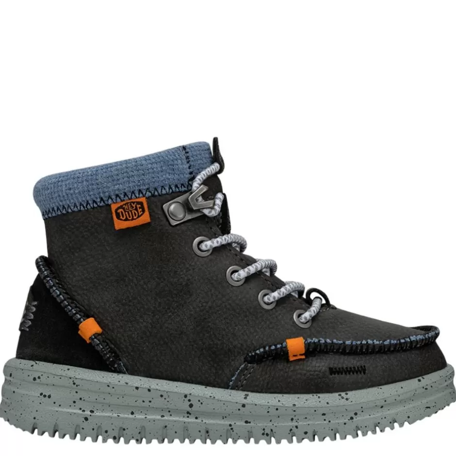 Boys Bradley Toddler Leather Boot>HEYDUDE Online