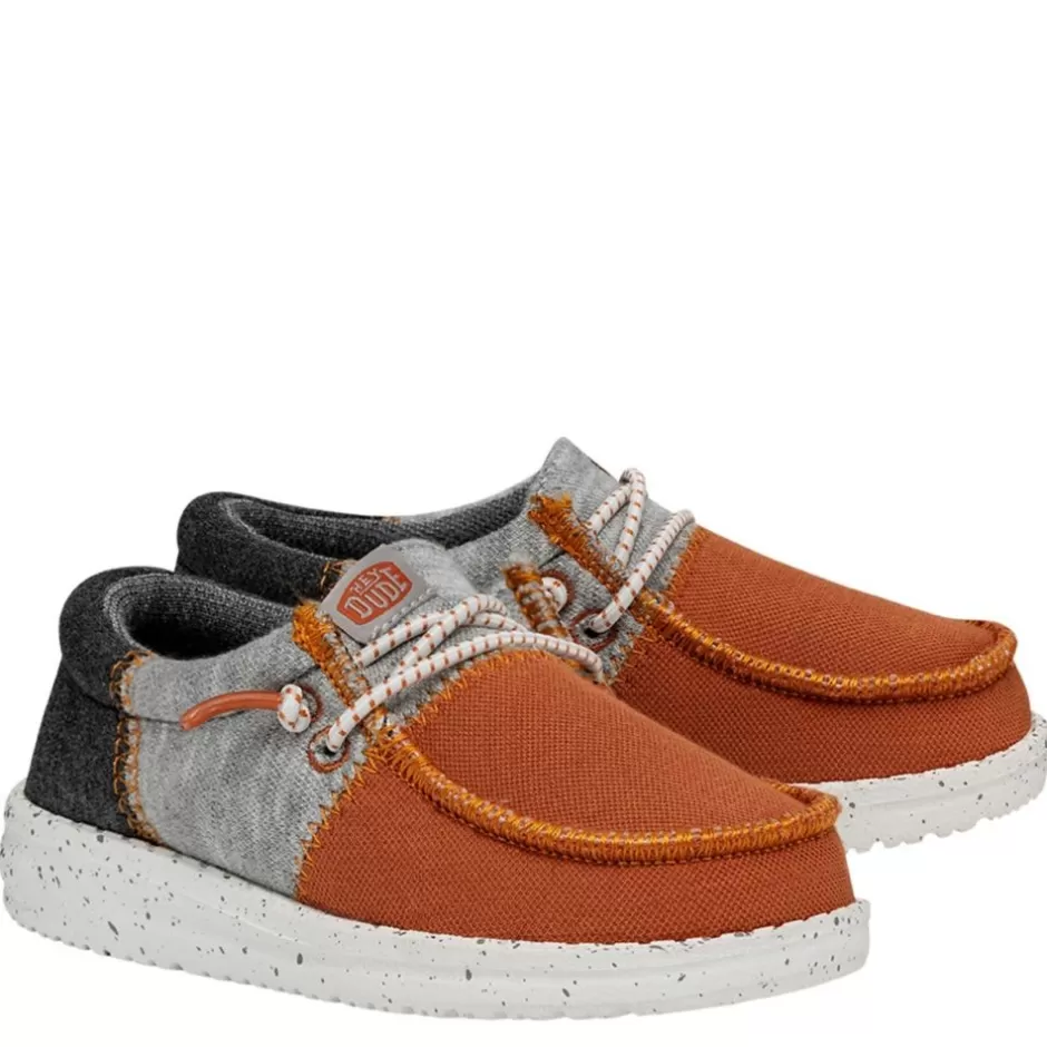 Boys Wally Toddler Tri Varsity Slip On Sneaker>HEYDUDE Flash Sale