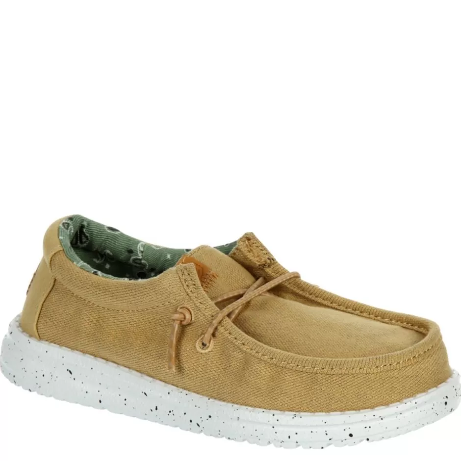 Boys Wally Youth Slip On Sneaker>HEYDUDE Hot